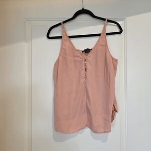 Love & Legend Blush Camisole with Button Detail